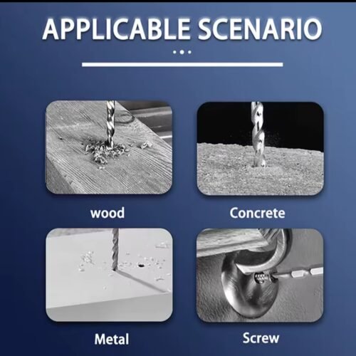 Tornillo con Martillo Inalámbrico 2 Baterías 32 Ajustes de Par 2 Velocidades Maletín para Reparación