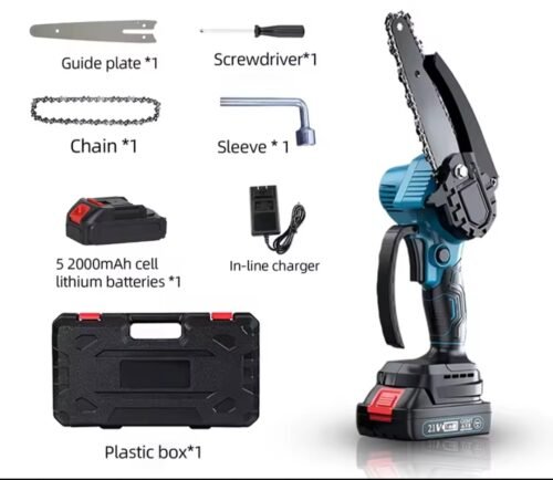 Minisierra de poda manual de 6 pulgadas, sierra eléctrica para carpintería, herramienta eléctrica de corte