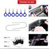 112 Piezas Juego Extracción Interior Coche Herramienta Extracción Estereo Coche Alicates de Interior Diy Juego de Herramienta