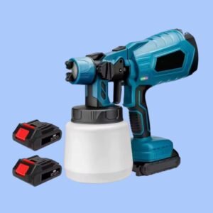 ·Pistola de Pulverización Eléctrica de 1000ML con 2 Baterías Incluidas Pulverizador de Pintura Inalámbrico