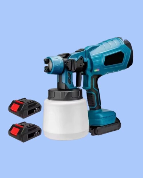·Pistola de Pulverización Eléctrica de 1000ML con 2 Baterías Incluidas Pulverizador de Pintura Inalámbrico