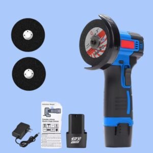 Mini Máquina de Corte Recargable para el Hogar a Batería 12V 1200 mAh Potente Motor