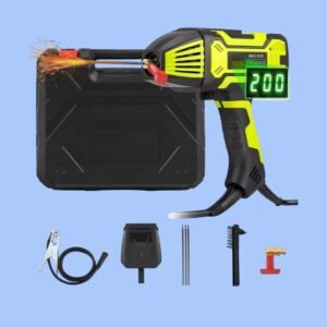 Máquina de Soldadura de Mano 4600W 1,6-3,2mm 220V Digital Automática Portátil con Pantalla LED y Tecnología Antiadherente ARC para Hogar y Mecánica